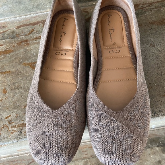 Me Too jacquard knit ballet flat-taupe - Picture 4 of 7